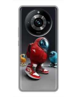 Чохол для Realme 11 Pro Plus з картинкою «Among Us — 3D стиль»
