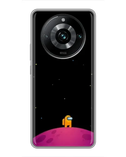 Чохол для Realme 11 Pro Plus з картинкою «Самотній герой на планеті» Чохол для Realme 11 Pro Plus з картинкою «Самотній герой на планеті»