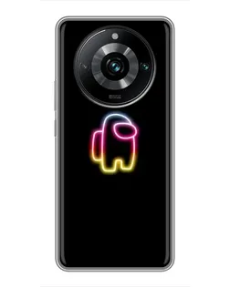 Чохол для Realme 11 Pro Plus з картинкою «Among Us градієнт»