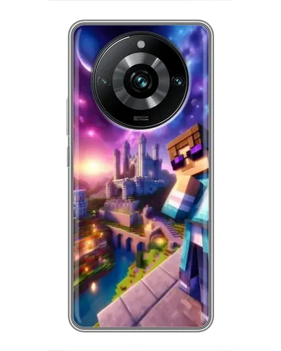 Чохол для Realme 11 Pro Plus з картинкою «Стів та космос»