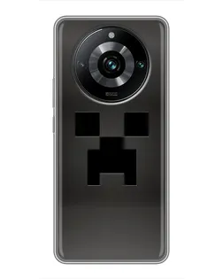 Чохол для Realme 11 Pro Plus з картинкою «Чорний кріпер градієнт»