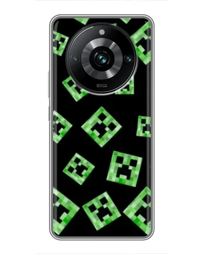 Чохол для Realme 11 Pro Plus з картинкою «Паттерн з кріперами»