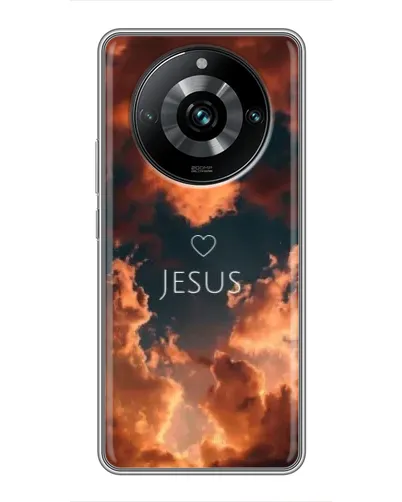 Чехол для Realme 11 Pro Plus с картинкой «Сияние Имени Jesus»