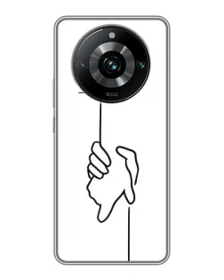 Чехол для Realme 11 Pro Plus с картинкой «Рука держит»