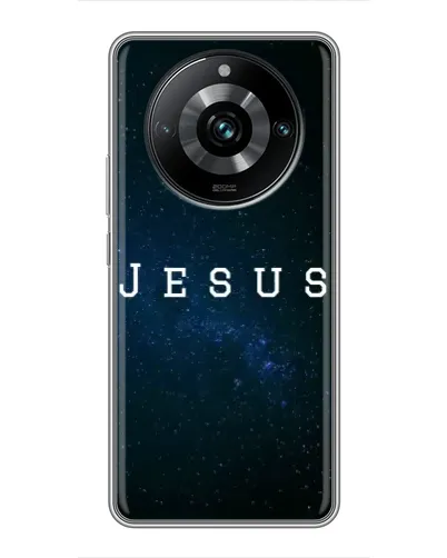 Чехол для Realme 11 Pro Plus с картинкой «Звездное небо Jesus»