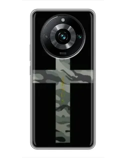 Чехол для Realme 11 Pro Plus с картинкой «Милитари Крест»