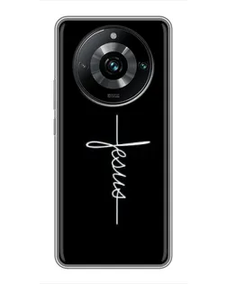 Чехол для Realme 11 Pro Plus с картинкой «Тонкая линия веры»
