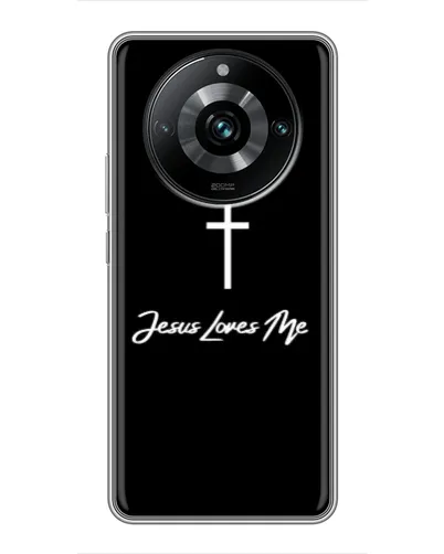 Чехол для Realme 11 Pro Plus с картинкой «Иисус любит тебя»