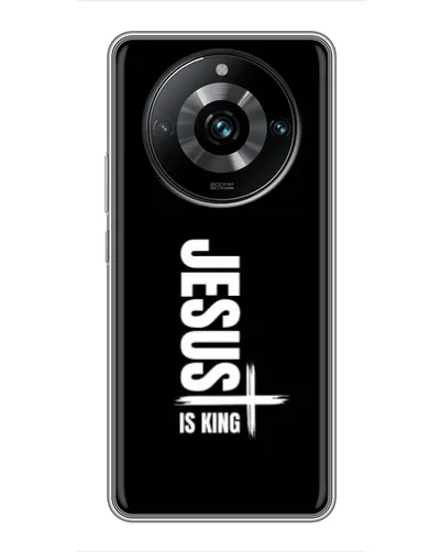 Чехол для Realme 11 Pro Plus с картинкой «Вертикаль веры Jesus»