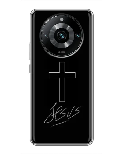 Чохол для Realme 11 Pro Plus з картинкою «Графічний хрест Jesus» Чохол для Realme 11 Pro Plus з картинкою «Графічний хрест Jesus»