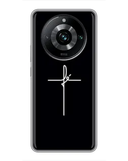 Чохол для Realme 11 Pro Plus з картинкою «Тонкий хрест»