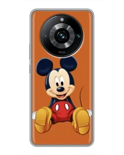 Чехол для Realme 11 Pro Plus с картинкой «Микки отдыхает»