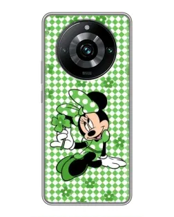Чехол для Realme 11 Pro Plus с картинкой «Mickey в клетку»
