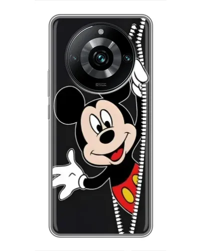Чехол для Realme 11 Pro Plus с картинкой «Микки раздвигает стены»