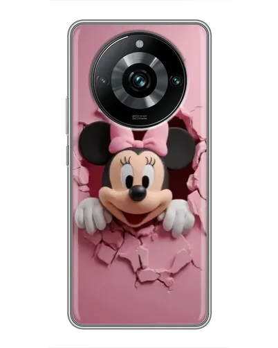 Чехол для Realme 11 Pro Plus с картинкой «Минни сквозь стену»