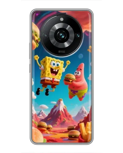 Чохол для Realme 11 Pro Plus з картинкою «Космічний фастфуд» Чохол для Realme 11 Pro Plus з картинкою «Космічний фастфуд»