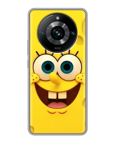 Чохол для Realme 11 Pro Plus з картинкою «Губка Боб посмішка» Чохол для Realme 11 Pro Plus з картинкою «Губка Боб посмішка»