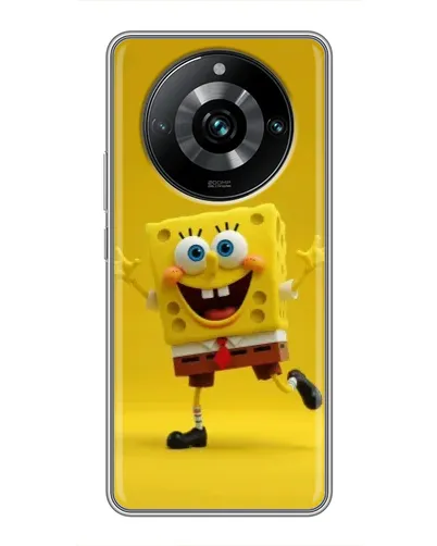 Чохол для Realme 11 Pro Plus з картинкою «Позитивний Губка Боб» Чохол для Realme 11 Pro Plus з картинкою «Позитивний Губка Боб»