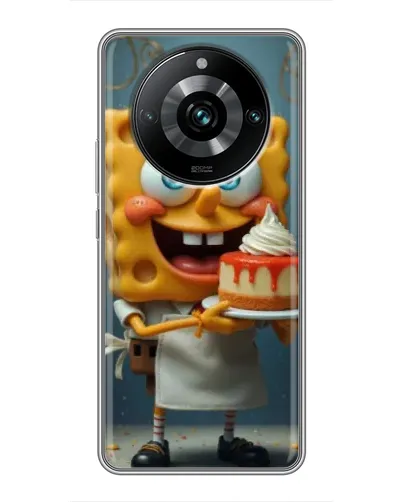 Чохол для Realme 11 Pro Plus з картинкою «Кухар Спанч Боб» Чохол для Realme 11 Pro Plus з картинкою «Кухар Спанч Боб»