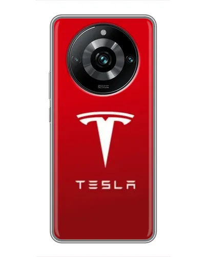 Чехол для Realme 11 Pro Plus с картинкой «Tesla Red Classic»