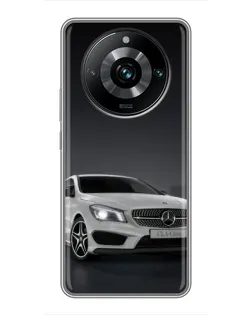 Чохол для Realme 11 Pro Plus з картинкою «Mercedes AMG GT Silver»