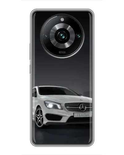Чохол для Realme 11 Pro Plus з картинкою «Mercedes AMG GT Silver»
