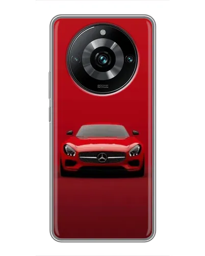 Чохол для Realme 11 Pro Plus з картинкою «Червоний Mercedes AMG»