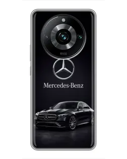 Чохол для Realme 11 Pro Plus з картинкою «Mercedes — решітка радіатора»