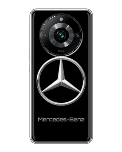 Чохол для Realme 11 Pro Plus з картинкою «Mercedes Silver Logo»