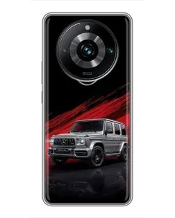 Чохол для Realme 11 Pro Plus з картинкою «Mercedes G-Class червоний»