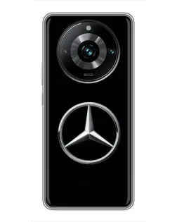 Чохол для Realme 11 Pro Plus з картинкою «Mercedes класичний лого»