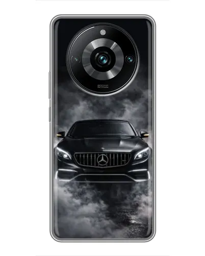 Чохол для Realme 11 Pro Plus з картинкою «Mercedes у диму»