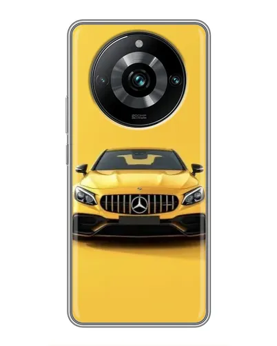 Чохол для Realme 11 Pro Plus з картинкою «Жовтий Mercedes GT»