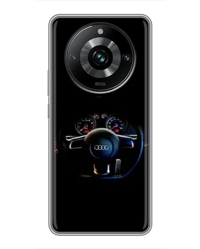 Чехол для Realme 11 Pro Plus с картинкой «Салон Audi — руль» Чехол для Realme 11 Pro Plus с картинкой «Салон Audi — руль»