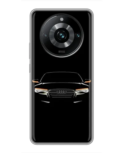 Чехол для Realme 11 Pro Plus с картинкой «Audi — ночной контур»
