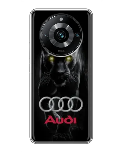 Чехол для Realme 11 Pro Plus с картинкой «Пантера и Audi»
