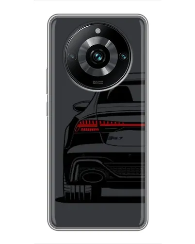 Чехол для Realme 11 Pro Plus с картинкой «Задняя часть Audi — арт»