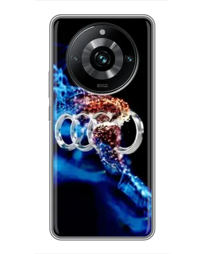 Чехол для Realme 11 Pro Plus с картинкой «Энергия лого Audi»