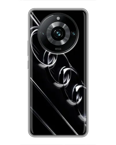 Чехол для Realme 11 Pro Plus с картинкой «Audi — абстрактные кольца»