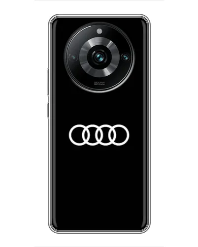 Чехол для Realme 11 Pro Plus с картинкой «Audi White Logo»