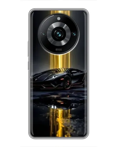 Чохол для Realme 11 Pro Plus з картинкою «Нічний Lamborghini драйв» Чохол для Realme 11 Pro Plus з картинкою «Нічний Lamborghini драйв»