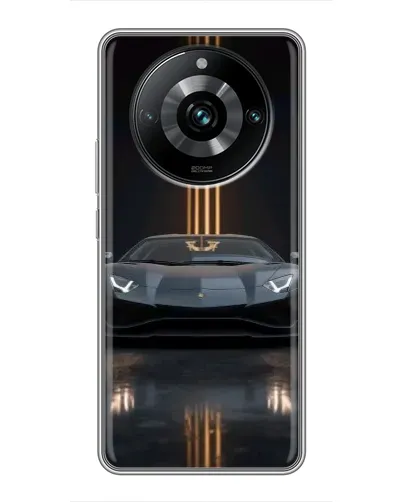 Чохол для Realme 11 Pro Plus з картинкою «Lamborghini золоті лінії» Чохол для Realme 11 Pro Plus з картинкою «Lamborghini золоті лінії»