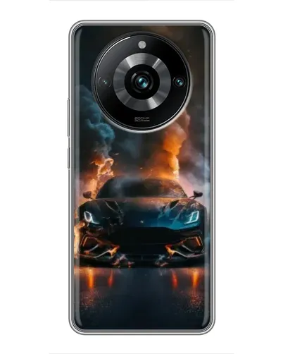 Чохол для Realme 11 Pro Plus з картинкою «Lamborghini димна естетика» Чохол для Realme 11 Pro Plus з картинкою «Lamborghini димна естетика»
