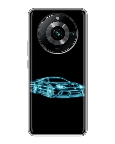 Чохол для Realme 11 Pro Plus з картинкою «Неоновий контур Lamborghini» Чохол для Realme 11 Pro Plus з картинкою «Неоновий контур Lamborghini»