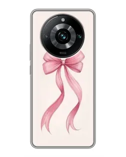 Чехол для Realme 11 Pro Plus с картинкой «Розовый бант»