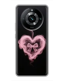 Чехол для Realme 11 Pro Plus с картинкой «Дымчатое сердце»