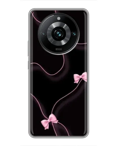 Чехол для Realme 11 Pro Plus с картинкой «Розовые ленты» Чехол для Realme 11 Pro Plus с картинкой «Розовые ленты»