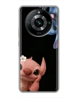 Чехол для Realme 11 Pro Plus с картинкой «Фиолетовый туман роз»