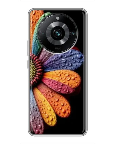 Чохол для Realme 11 Pro Plus з картинкою «Райдужна квітка»