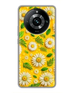 Чохол для Realme 11 Pro Plus з картинкою «Ромашкове сонце»